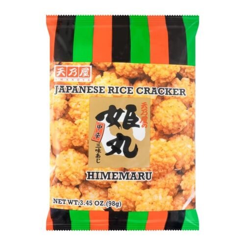 16f9d8b878434a209f3a6b36d2109170_757x757.jpg Japanese Rice Crackers Mildly Spicy Flavor 98g