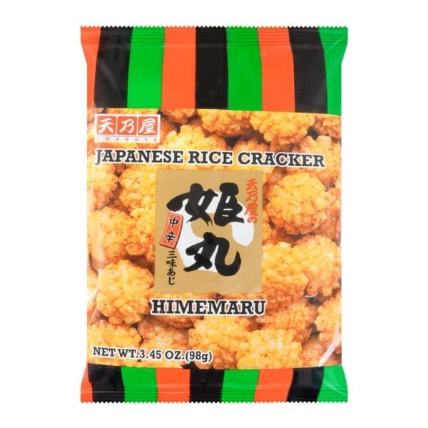16f9d8b878434a209f3a6b36d2109170_757x757.jpg Japanese Rice Crackers Mildly Spicy Flavor 98g