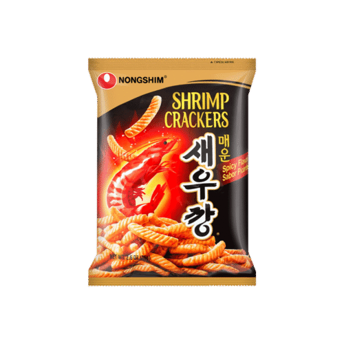 Hot & Spicy Shrimp Crackers Light & Crispy Seafood Snack 75g [Jennie's Pick]