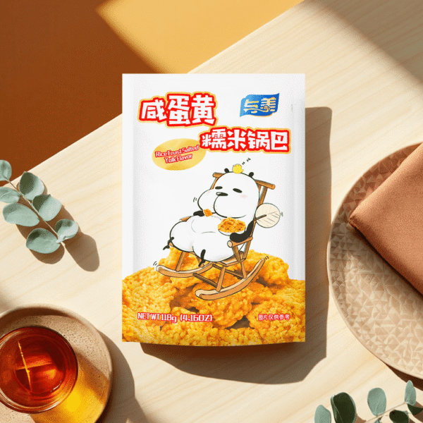 a4d51d746f12ec23199fc183187eec2e_757x757.png Salted Egg Yolk Puffed Rice Cracker Crispy Salty Snack 118g