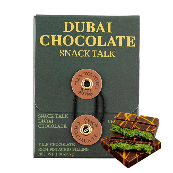 b3d190bf5340133234eff253d57df887_757x757.png SnackTalk Dubai Style Chocolate Milk Chocolate Pistachio Kunafa 37g