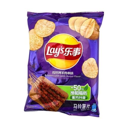 df1483ccf4ce48fbd3f46bdb46569241_757x757.jpg Roasted Cumin Lamb Potato Chips 70g