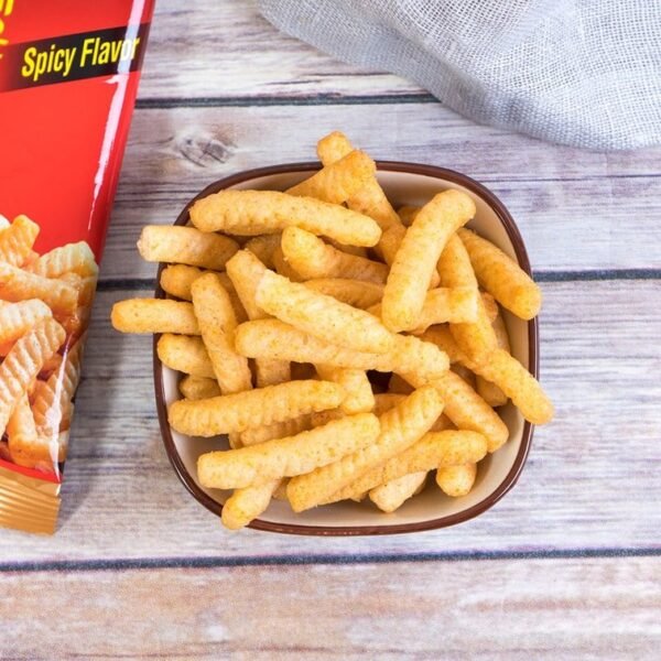 Hot & Spicy Shrimp Crackers Light & Crispy Seafood Snack 75g [Jennie's Pick]