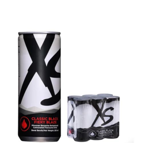my-11134207-820la-meik8mf4pzie8b.webp XS Classic Black Fiery Blaze - 1 Pack Of 6 Cans